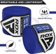 Бинти для боксу RDX Hand Wraps Blue (2.5м.) - зображення 3