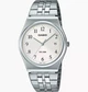 Мужские часы Casio MTP-B145D-7B белые 50 м - изображение 1