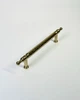 Ручка меблева латунна Artisan Brass 160, молоткове покриття (GO35AB16098) - зображення 1