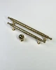 Ручка меблева латунна Artisan Brass Dot, молоткове покриття (GO35ABD95) - зображення 4