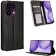 Чехол-книжка Deexe Retro Style для OPPO Reno 16 F/FS - Black - изображение 2