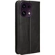 Чехол-книжка Deexe Retro Style для OPPO Reno 16 F/FS - Black - изображение 8