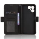 Чехол-книжка с карманами Deexe Wallet Stand для TECNO Pova 8 - Black - изображение 4