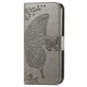 Чехол-книжка с рисунком UniCase Butterfly Pattern для Samsung Galaxy S26 FE - Grey - изображение 5