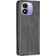 Чехол-книжка с карманами UniCase Geometric Pattern для Xiaomi Redmi Note 17 Pro - Black - изображение 3