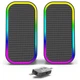 Акустическая система ColorWay Aura 2.0 USB/Bluetooth Gray (CW-SPU02GR) - изображение 1