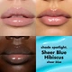 Бальзам для губ e.l.f. Сosmetics "Sheer Blue Hibiscus" Thirst Burst Lip Treatment - изображение 2