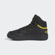 Кросівки Adidas Hoops 3.0 Mid Core Black/Core Black/Preloved Yellow 36.5-4.5-23.8см - изображение 2