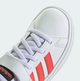 Кросівки Adidas Grand Court 2.0 El K Cloud White/Bright Red/Core Black 38.5-6-25см - изображение 7