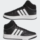 Кросівки Adidas Hoops 3.0 Mid Core Black/Cloud White/Grey Six 36.5-4.5-23.8см - изображение 10