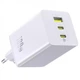 Зарядное устройство Baseus 2xType-C/USB 100W PD GaN White (P10182102213-00) - изображение 4
