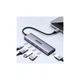 Порт-реплікатор Ugreen Dock CM511 5in1 USB3.1 Type-C --> HDMI 60Hz/3xUSB-А 3.0/Type-C/PD 100W (15597) - зображення 2