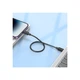 Дата кабель USB-C to Lightning 0.25m Hyper PD X96 black HOCO (6942007609364) - зображення 5