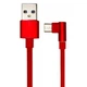 Дата кабель USB 2.0 AM to USB-C 1.0m 90° corner Extradigital (KBU1763) - изображение 1