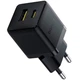 Зарядное устройство Baseus Palm Fast Charger C+U 30W cluster black (P1011160A113-00) - изображение 1