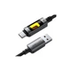 Дата кабель USB 2.0 AM to USB-C 1.2m 60W black Acefast (6974316284673) - зображення 2