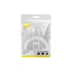 Дата кабель USB 2.0 AM to USB-C 1.0m Superior Fast Charging 100W moon white Baseus (P10320102214-01) - зображення 2