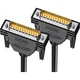 Кабель ZONWAN DB25 - DB25 M/M экранированный 1 м (ZW-DB25-01) - изображение 1