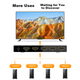 KVM-перемикач Shengwei DHK1204G 4-портовий HDMI-USB 4K/60 Гц Чорний - зображення 5