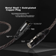 Межблочный кабель Yangyang XLR — 2 × RCA балансный 0.5 м - изображение 9