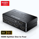 Разветвитель HDMI Shengwei HP-104 1x4 (4K/30 Гц) - изображение 3