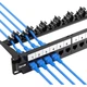Патч-панель SK-LINK SK-P600M 19" 1U 24 порта Cat 6 UTP в сборе с организатором (SK-P600M-24Z) - изображение 3