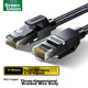 Патч-корд Ugreen 35805 Cat 6a 10 Гбит/с медь 10 м Черный - изображение 4