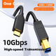 Кабель CABLE CREATION USB3.2 Type-C - USB-B 10Гбит/с, 2м - изображение 4