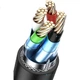 Кабель DTECH USB-RS232 промисловий послідовний, FTDI, LED-індикатор, 25м - зображення 3