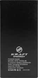 УМБ Kraft KPB-1020SLIM 20000 mAh Black (43-00063) - зображення 3