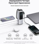 УМБ Anker 25000 mAh 165W PD/PIQ/QC Built-In Double USB-C Cables Silver (A1695H41) - изображение 6