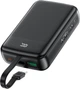 УМБ Acefast M14 20000mAh 22.5W PD/QC3.0 build-in cable Black (6974316283966) - изображение 5