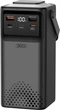 УМБ XO PR286 50000 mAh 2xUSB-A/USB-C порты USB-C/Lightning/microUSB/USB-A кабели Black (PR286.black) - изображение 2