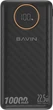 УМБ повербанк BAVIN PC1152S 10000 mAh 22.5W Black (Y-PC1152S-BK) - зображення 1