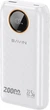 УМБ повербанк Bavin PC1153S 20000mAh 22.5W PD/IQ/QC2.0-3.0/Qi White (Y-PC1153S-WH) - зображення 1