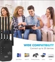 Wi-Fi сигнальний підсилювач домашньої мережі чорного кольору - изображение 3
