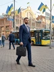 Сумка чоловіча ділова для ноутбука 15.6" та документів 40х32х15 см Чорна (GL283) - изображение 2