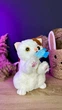 Інтерактивне пухнасте кошеня «Мій ласкавий муркотик»: сенсорне керування, запис голосу та заводна рибка - зображення 8