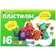 Пластилин Барвинок 6-434 16 цветов 320 г детский набор для лепки - изображение 1