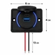 Автомобильная накладная зарядка в машину 12-30V, 2 порта USB + Type-C - изображение 2