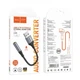 Аудиокабель HOCO LS36 USB-A to 3.5mm female, Black - изображение 2