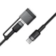 Data - кабель ACEFAST C22-05 USB-C to USB-C, Black - зображення 5
