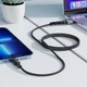 Data - кабель ACEFAST C22-05 USB-C to USB-C, Black - зображення 7