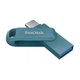 Флеш-накопичувач SanDisk Ultra Dual Drive Go 128Gb 2 виходи Type-C + USB 3.1 (SDDDC3-128G-G46NB) синій - зображення 3