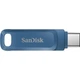 Флеш-накопичувач SanDisk Ultra Dual Drive Go 128Gb 2 виходи Type-C + USB 3.1 (SDDDC3-128G-G46NB) синій - зображення 4