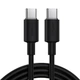 Кабель ACEFAST C25-03 USB-C to USB-C silicone charging data cable Black (6974316287063) - изображение 3