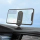 Автомобільний тримач для телефону Автотримач HOCO CA78 Karly center console magnetic Car holder |4.7-6.5", 360°| Чорний - зображення 2