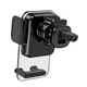 Автомобильный держатель для телефона Автодержатель HOCO CA117 Exquisite press type air outlet Car holder Черный - изображение 4