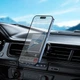 Автомобильный держатель для телефона Автодержатель HOCO H44 Precious magnetic Car holder (air outlet) |4.5-7"| Черный - изображение 7