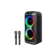Портативна колонка REMAX RB-MB10 Party lighting Wireless Portable Speaker, 140W, Black - зображення 1